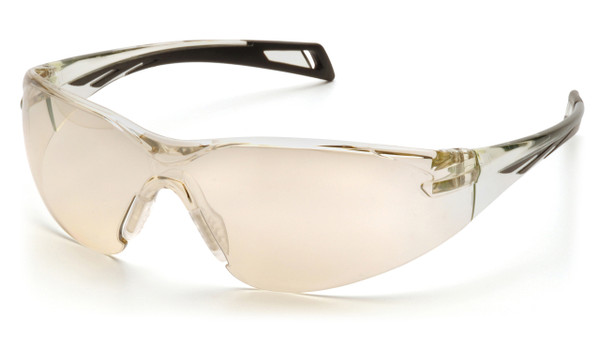 Pyramex SB7180S PMXSLIM Safety Glasses, Frame: Black Temples, Lens: Indoor/Outdoor Mirror (12 Pair)