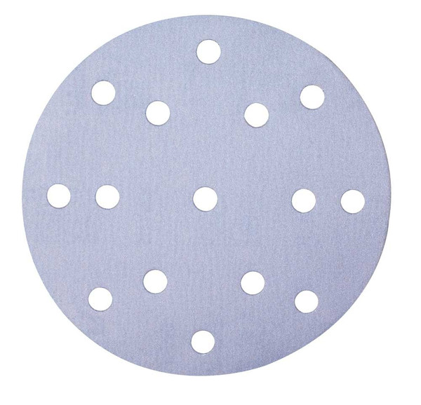 Mirka 2C-611-600 - Q.Silver Micro 6" 15 Hole Vacuum Grip Disc 600 Grit (Qty 50 per pk/bx)