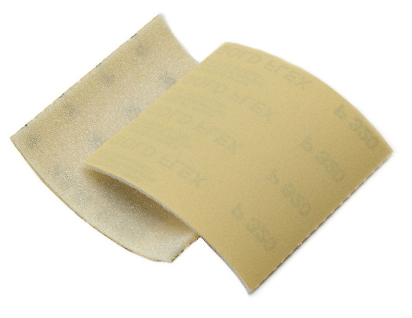 Mirka 23-145-180 - Goldflex-Soft 4-1/2" x 5" Foam-Backed Abrasive Pad 180 Grit