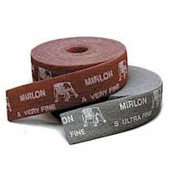 Mirka 18-573-373 - Mirlon Total 4-1/2" x 33' Scuff Roll (Maroon) 360 Grit