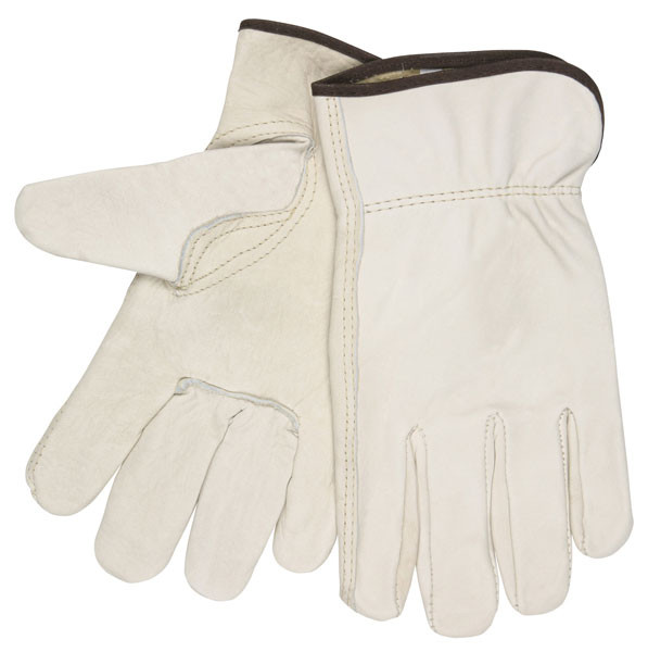 Memphis 3211 - Drivers glove, Unlined Select Grain Cow Leather, Keystone Thumb, Size Large