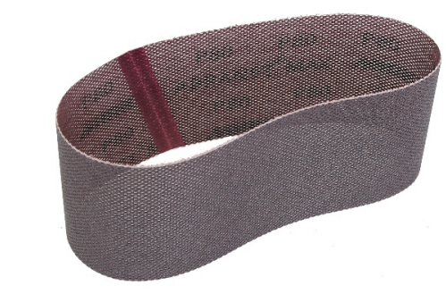 MIRKA-AB-3-18-150T - 3" x 18" Portable Belt, Abranet Max Portable Abrasive Belt (Tape Joint), 150 Grit, (10 Qty per pkg.)