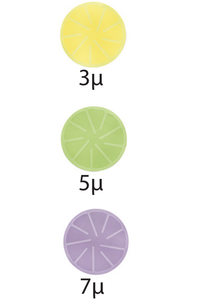 Mirka SR-340-7A Polarstar SR 1-1/4" PSA Film, Finessing Disc, AO Grain, 7µ (500/roll)