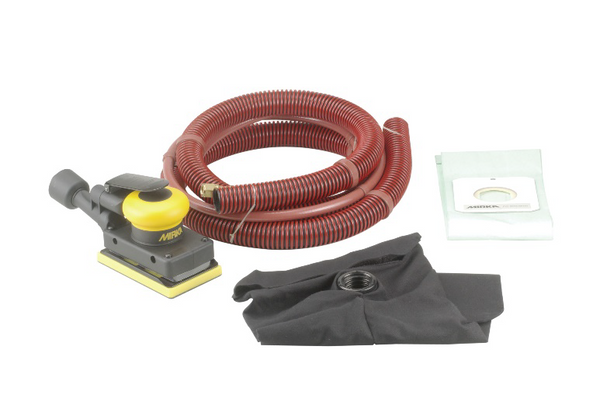 Mirka MR-35SGV Self-Generating Vacuum Orbital Sander w/ Dust Bag, 3" x 5" (Mirka-MR-35SGV) 