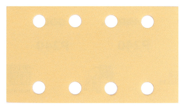 Mirka 23-635-180 Bulldog Gold 2.75"x 7.75" Grip 8-Hole, 180G (50 Sheets/Box)