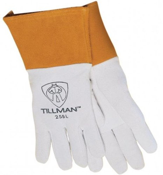 R3 Safety Tillman 25B-L Deerskin  Mig Tig Gloves, Size Large (12 Pair)