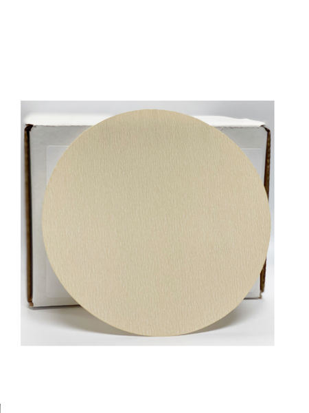 Elite White Plus 5" Non-Vac Grip Discs, 120G (100/box)