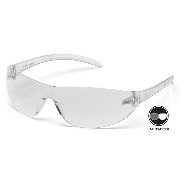 Pyramex S3210ST Alair Safety Glasses, Frame: Clear , Lens: Clear Anti-Fog (6 Pair)