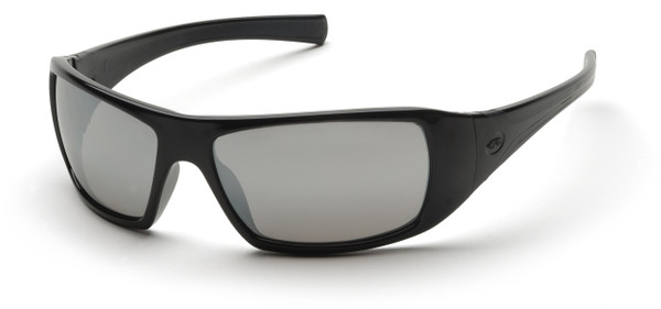 Pyramex SB5670D Goliath Safety Glasses, Frame: Black, Lens: Silver Mirror (12 Pair)