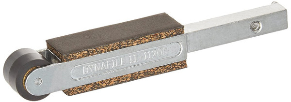 Dynabrade 11206 Contact Arm 3/4" or 5/8" X 18" Belts W, Rubber Wheel Dynafile