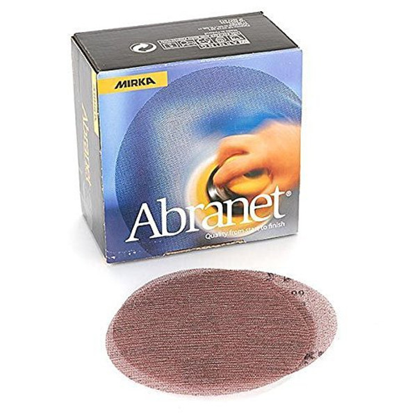 Mirka 9A-232-600 - Abranet 5" Mesh Grip Sheet 600 Grit (Qty 50 per pk/bx)