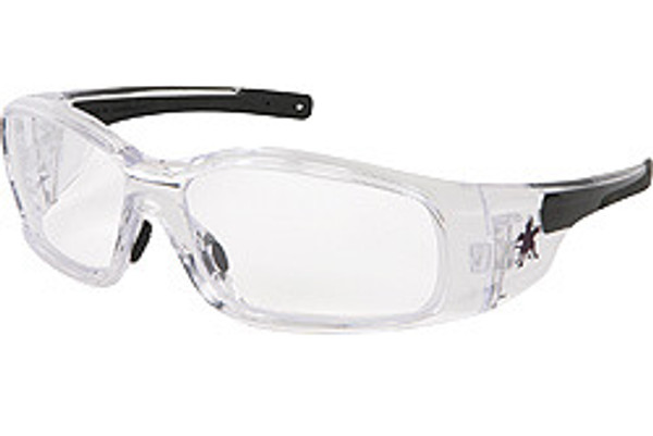 Crews SR140AF Swagger Safety Glasses Clear w/ Clear Anti-Fog Lens (12 Pair)