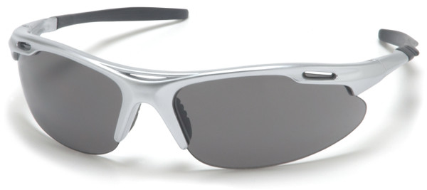 Pyramex SS4520D Avante Safety Glasses, Frame: Silver, Lens: Gray (12 Pair)