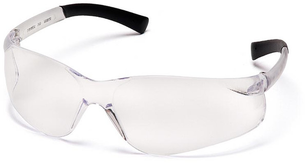 Pyramex Ztek Readers Safety Eyewear, Clear +2.0 Lens With Clear Frame