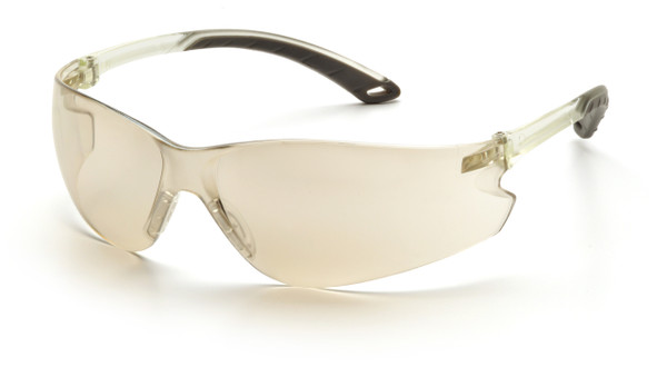 Pyramex S5880S Itek Safety Glasses, Frame: I/O Mirror, Lens: Indoor/Outdoor Mirror (12 Pair)