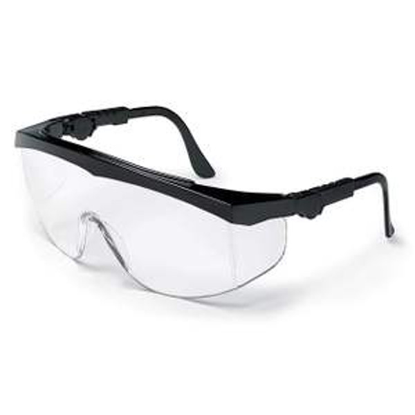 Crews TK110AF Tomahawk Safety Glasses Blk Frame w/Clr Anti-Fog Lens (12 Pair)