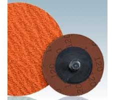 Dynabrade 93092 - 3" (76 mm) Dia. x 36 Grit Premium Ceramic Non-Vacuum DynaCut Locking-Type Disc (Qty 25)