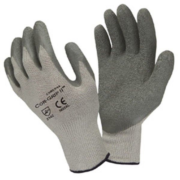 Cordova 3895 - COR-GRIP Work Gloves, Size XL (12 Pair)