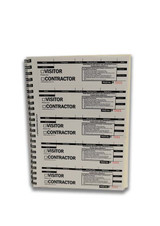 Visitor/Contractor Sign-In Books