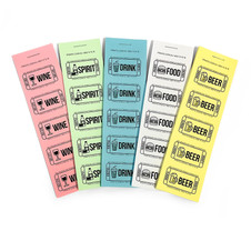 Drink Ticket Strips Drink Ticket Strips