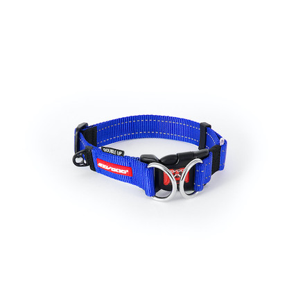 Double Up Dog Collar - Secure Double D Ring