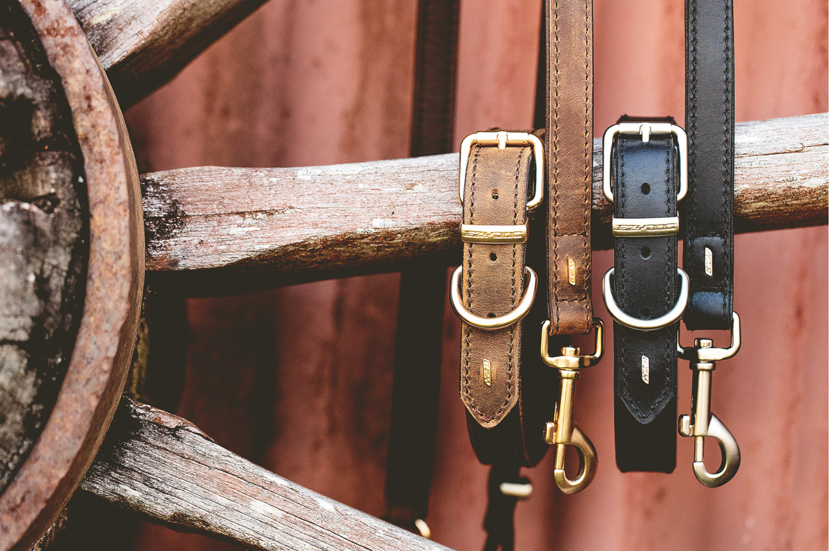 Oxford Leather Collars From EzyDog