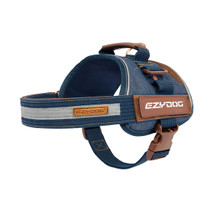 Denim Convert Dog Harness