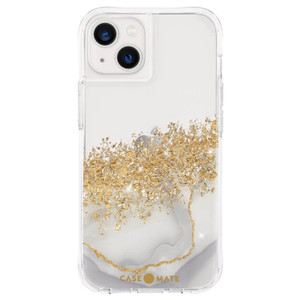 Case-Mate Karat Marble Case iPhone 14 - White Marble