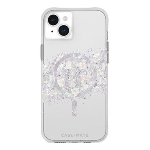 Case-Mate Karat MagSafe Case iPhone 15 - Silver/Clear