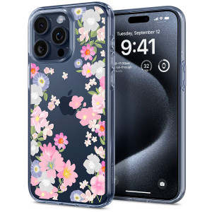 Spigen Liquid Crystal Flex Case iPhone 15 Pro - Blossom