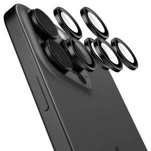 Spigen Caseology Camera Lens Protector Optik 2PCS iPhone 16 Pro/16 Pro Max - Black