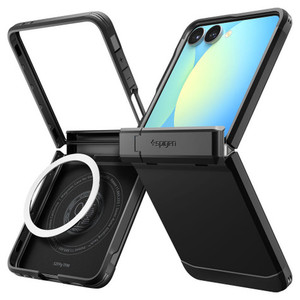 Spigen Tough Armor Pro (MagFit) MagSafe Case Samsung Galaxy Z Flip 7 - BlacSpigen Tough Armor Pro (MagFit) MagSafe Case Samsung Galaxy Z Flip 7 - Blac