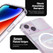Case-Mate Soap Bubble MagSafe Case iPhone 15 Plus - Iridescent