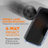 EFM Privacy Glass Screen Armour iPhone 15 - Black Transparent