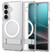 Spigen Ultra Hybrid S MagSafe  Case Samsung Galaxy S26 - Clear Case / White Ring