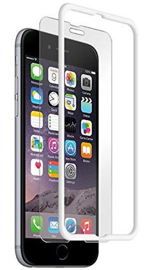 BodyGuardz Pure with The Crown Tempered Glass iPhone 6+/6S+ Plus - White BodyGuardz Pure with The Crown Tempered Glass iPhone 6+/6S+ Plus - White