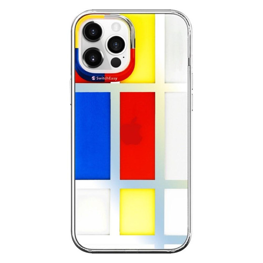 SwitchEasy Artist Case iPhone 12 Pro Max - Mondrian