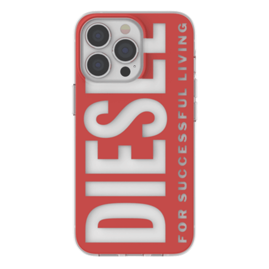 Diesel Graphic Case iPhone 13 Pro Max - Red
