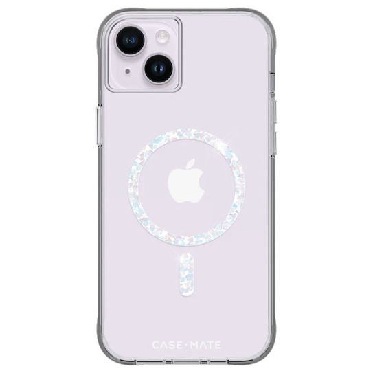 Case-Mate Twinkle Clear MagSafe Case iPhone 14 Plus - Clear/Diamond