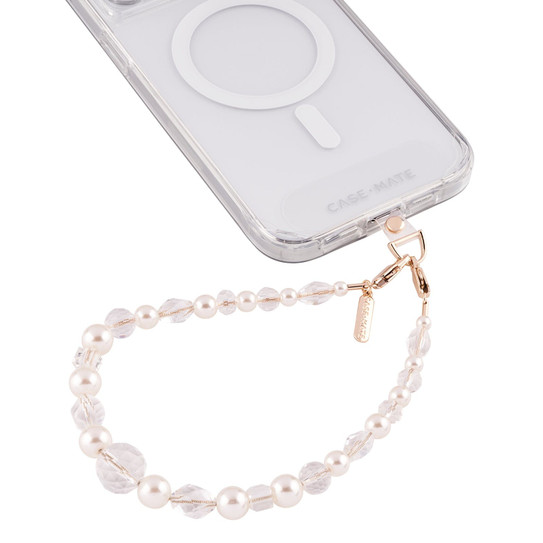 Case-Mate Beaded Phone Wristlet - Crystal Pearl