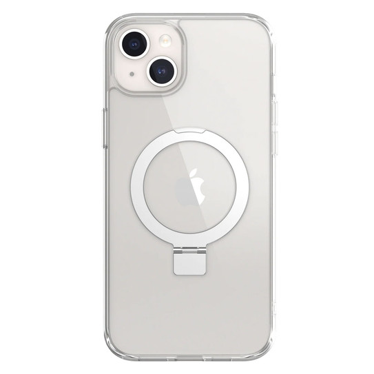 SwitchEasy MagStand MagSafe Grip Case iPhone 15 Plus - Transparent SwitchEasy MagStand MagSafe Grip Case iPhone 15 Plus - Transparent