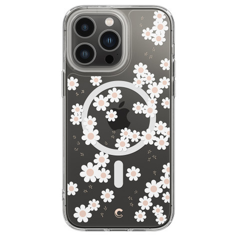 Spigen Cyrill Cecile Magsafe Case iPhone 14 Pro - White Daisy