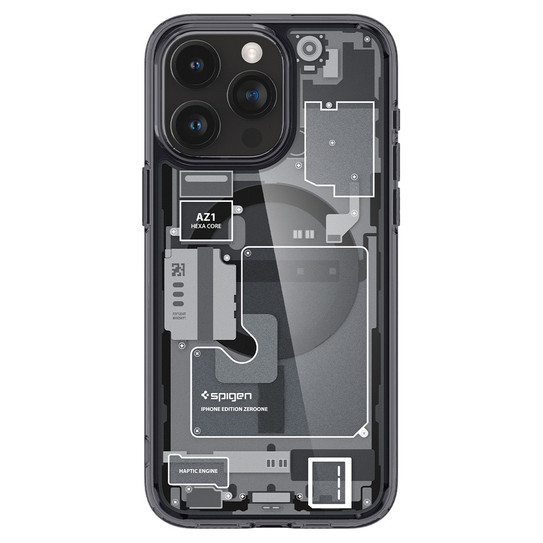 Spigen Ultra Hybrid Zero One MagFit Case iPhone 15 Pro - Black
