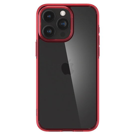 Spigen Ultra Hybrid Crystal Case iPhone 15 Pro - Deep Red
