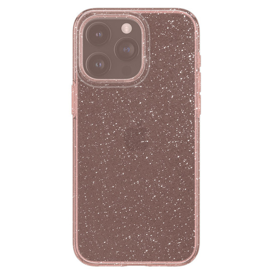 Spigen Liquid Crystal Glitter Case iPhone 15 Pro - Rose Quartz