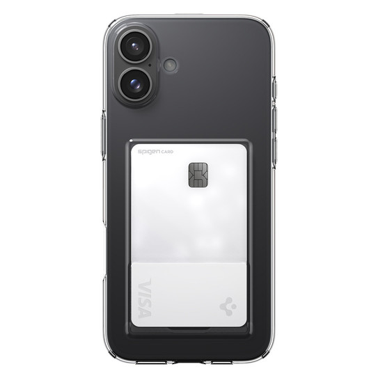 Spigen Crystal Slot Case iPhone 16 - Clear