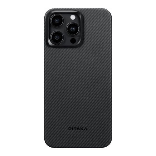 Pitaka MagEZ Case 4 iPhone 15 Pro - Black/Grey Twill