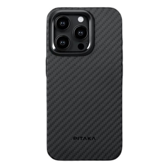 Pitaka MagEZ Pro Case 4 iPhone 15 Pro - Black/Grey