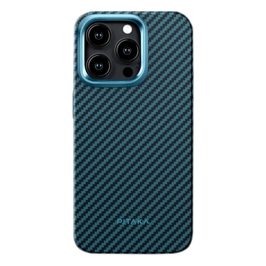 Pitaka MagEZ Pro Case 4 iPhone 15 Pro Max - Black/Blue