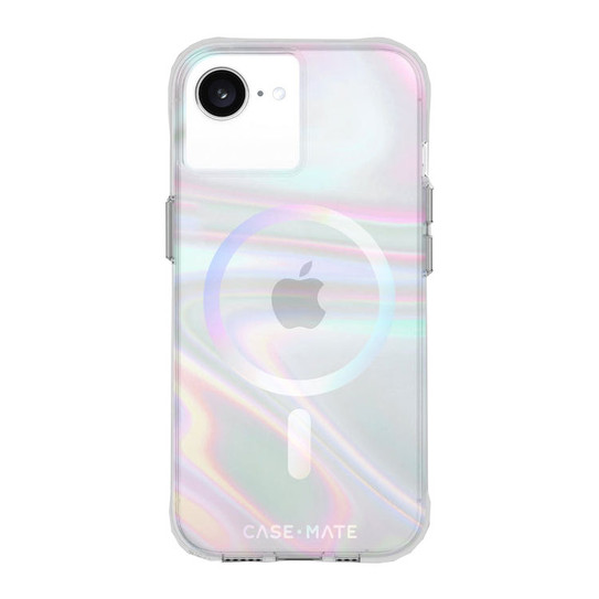 Case-Mate Soap Bubble MagSafe Case iPhone 16e - Iridescent
